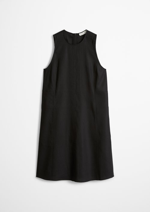 Regular shift dress — Black