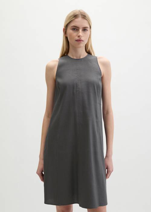 Regular shift dress Oxide Grey in front view