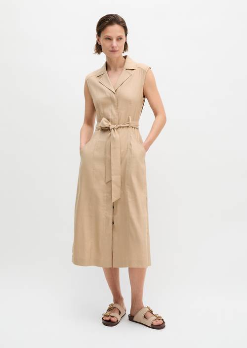 Vestido sin mangas regular Sandpaper en vista frontal