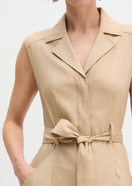 Vestido sin mangas regular Sandpaper en vista detallada