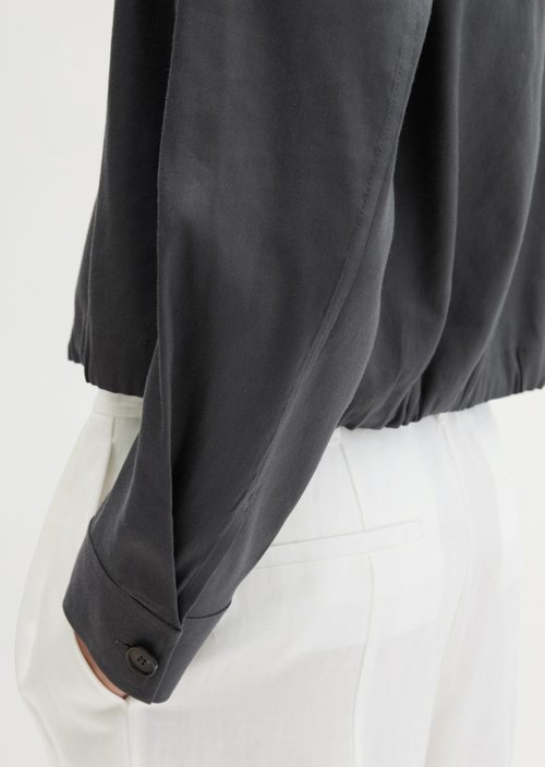 Indoor jacket relaxed — Oxide Grey