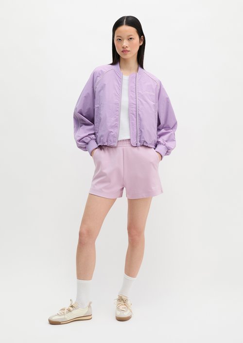 MOP Club '67 Football Nyoln Trainer Jacket — Vibrant Lilac