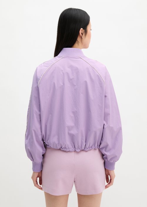 MOP Club '67 Football Nyoln Trainer Jacket — Vibrant Lilac
