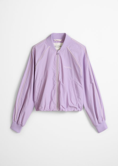 MOP Club '67 Football Nyoln Trainer Jacket — Vibrant Lilac
