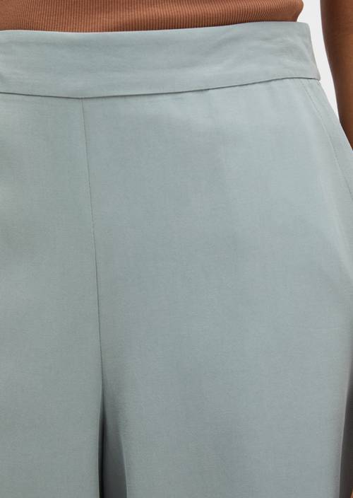 Pull-On-Culotte wide Quiet Sea in Detailansicht