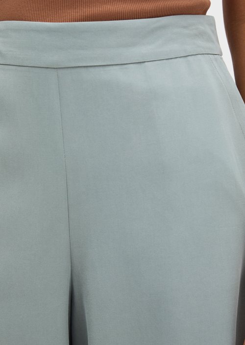 Pull-on culotte wide — Quiet Sea