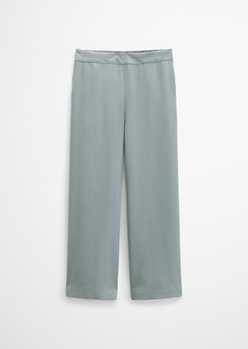 Pull-on culotte wide — Quiet Sea