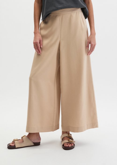 Pull-on culotte wide — Sandpaper