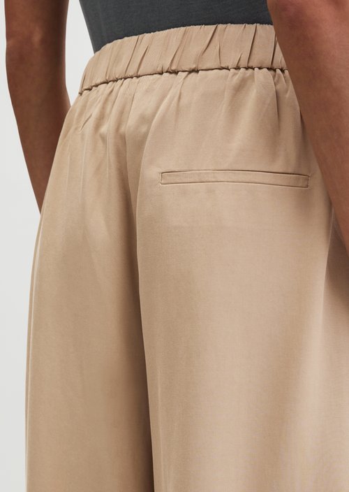 Pull-on culotte wide — Sandpaper
