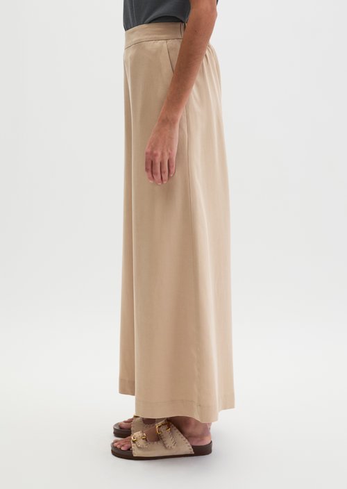 Pull-on culotte wide — Sandpaper