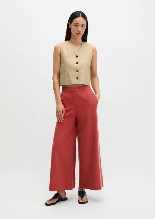 Pull-On-Culotte wide Tall Poppy in Frontalansicht