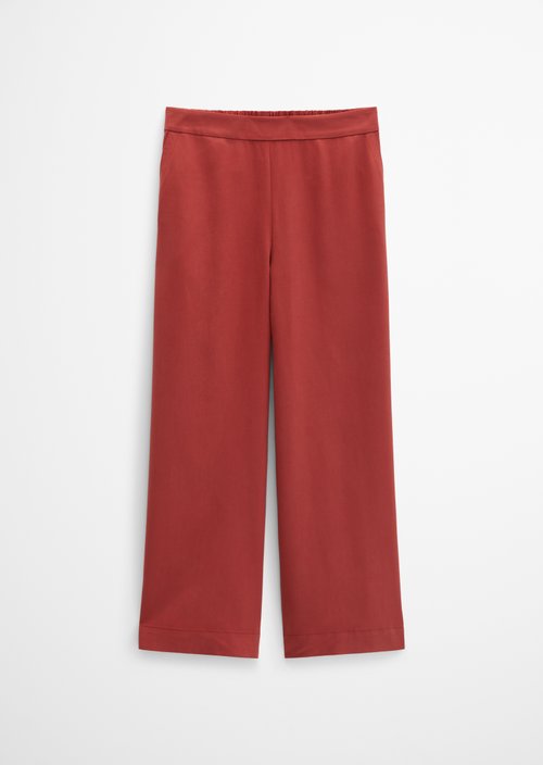 Pull-on culotte wide — Tall Poppy