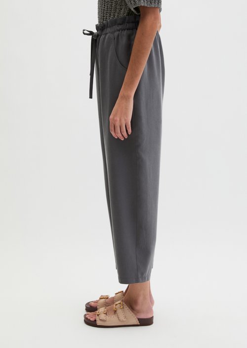 Joggpants wide — Oxide Grey