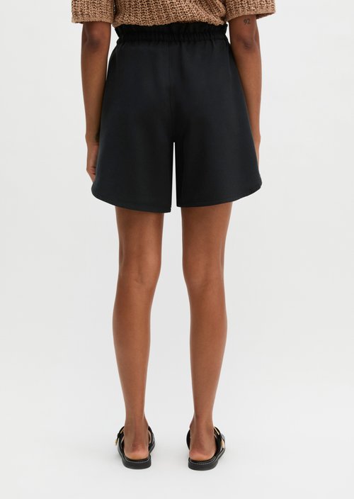 Relaxed shorts — Black