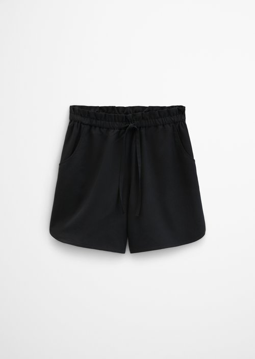 Relaxed shorts — Black