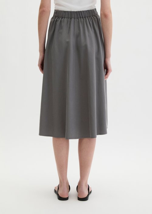 Flared skirt — Oxide Grey