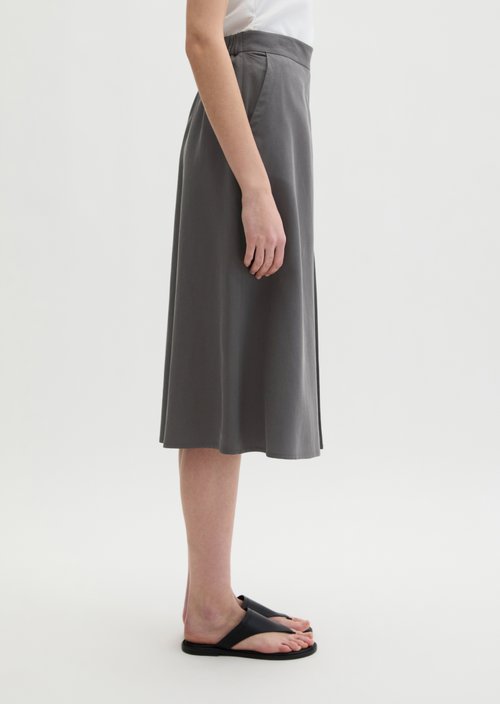 Flared skirt — Oxide Grey
