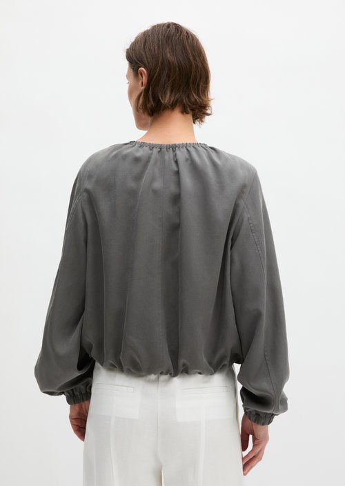 Relaxed blouson — Oxide Grey
