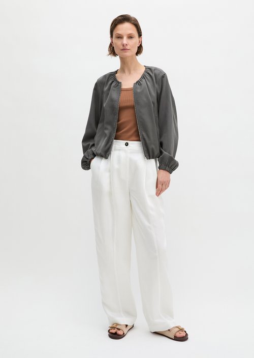 Relaxed blouson — Oxide Grey