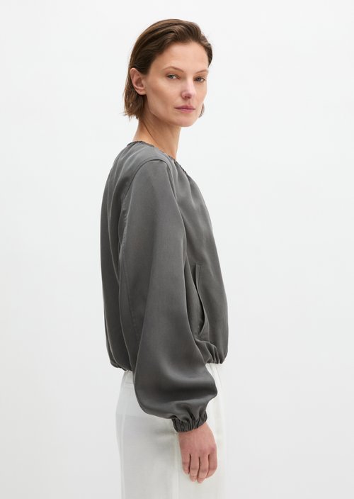 Relaxed blouson — Oxide Grey