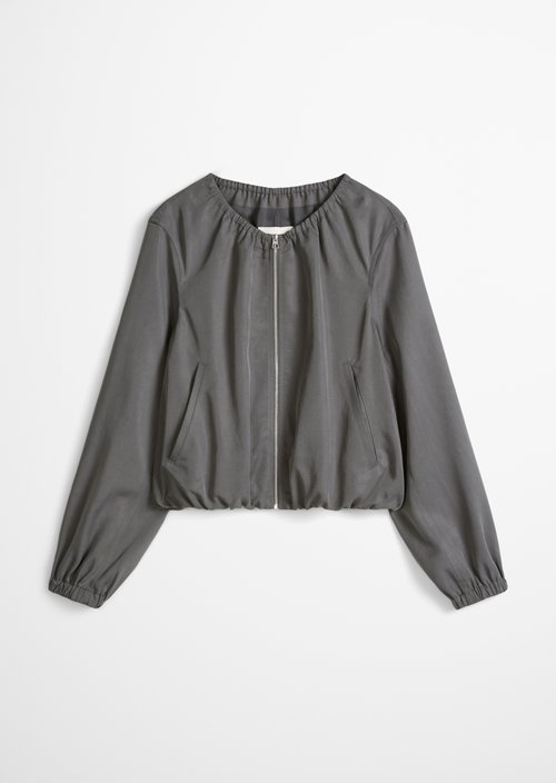 Relaxed blouson — Oxide Grey