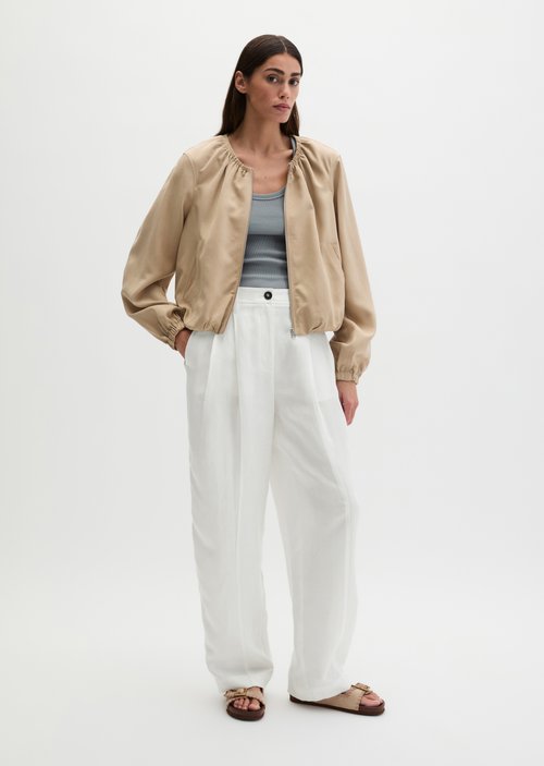 Relaxed blouson — Sandpaper