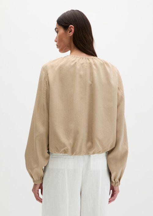 Relaxed blouson — Sandpaper
