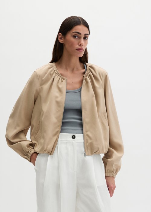 Relaxed blouson — Sandpaper