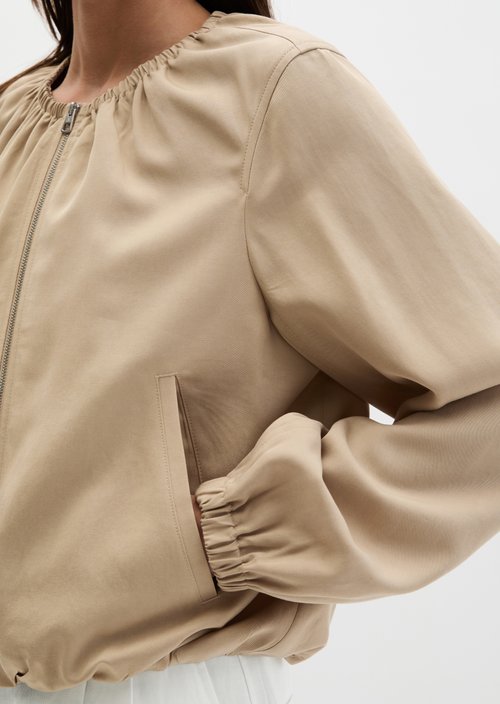 Relaxed blouson — Sandpaper
