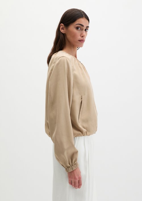 Relaxed blouson — Sandpaper