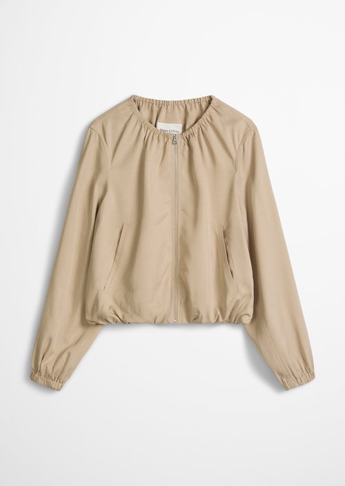 Relaxed blouson — Sandpaper
