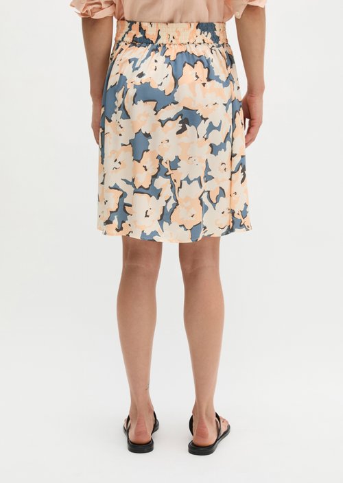 A-line skirt — Medium Blue