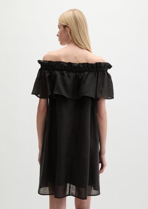 Carmen dress loose — Black