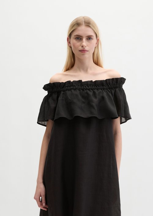 Carmen dress loose — Black