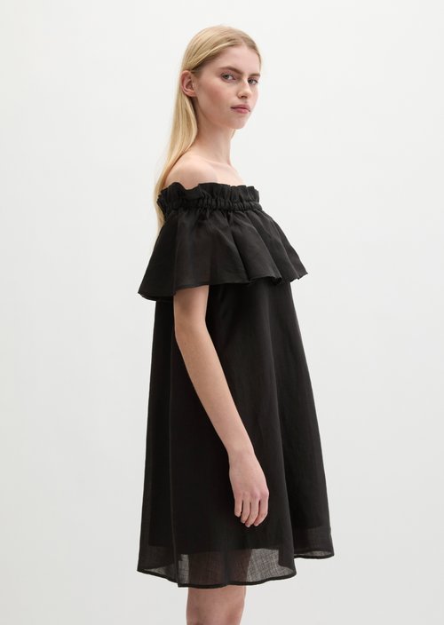 Carmen dress loose — Black