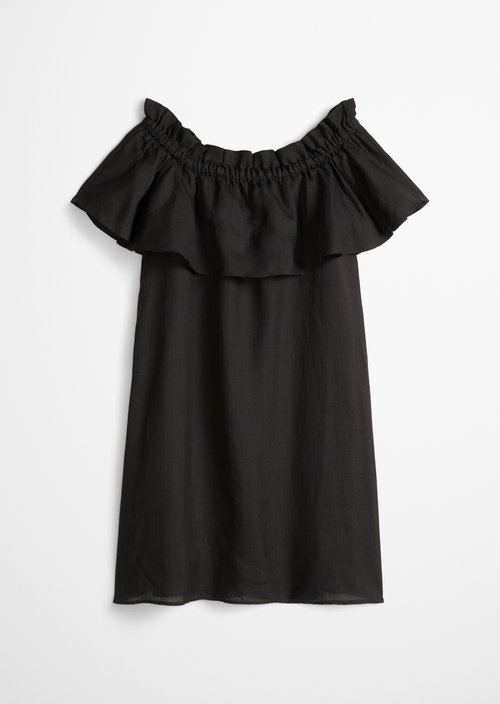 Carmen dress loose — Black