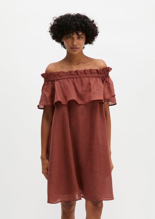 Carmen dress loose — Tall Poppy