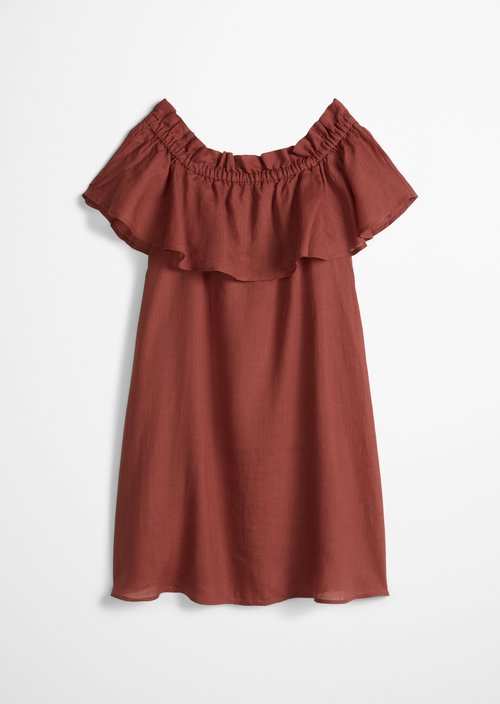 Carmen dress loose — Tall Poppy