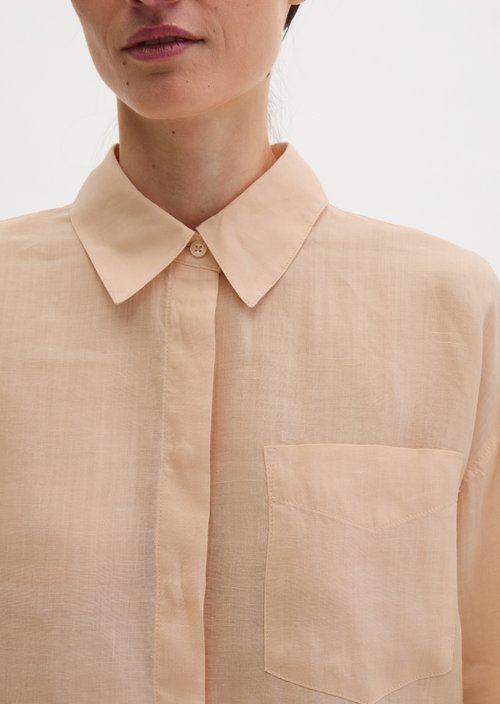 Regular blouse — Soft Peach