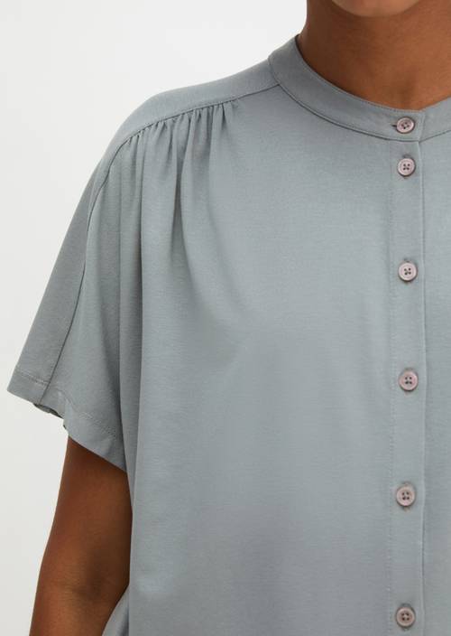 Regular jersey blouse Quiet Sea in detail view