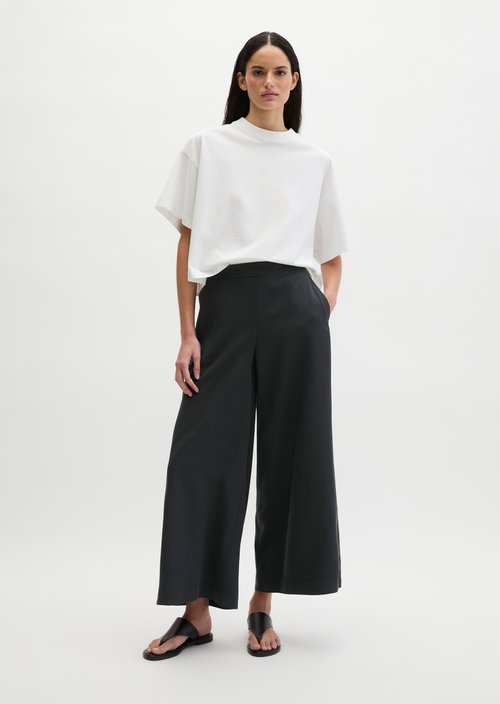 Print T-shirt loose — White