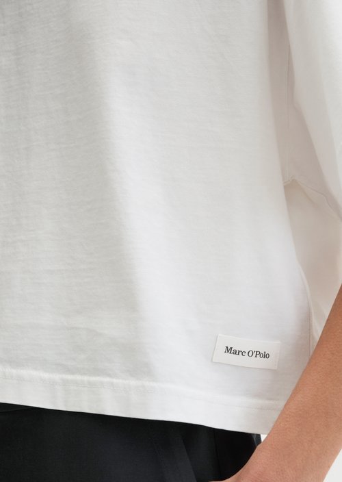 Print T-shirt loose — White