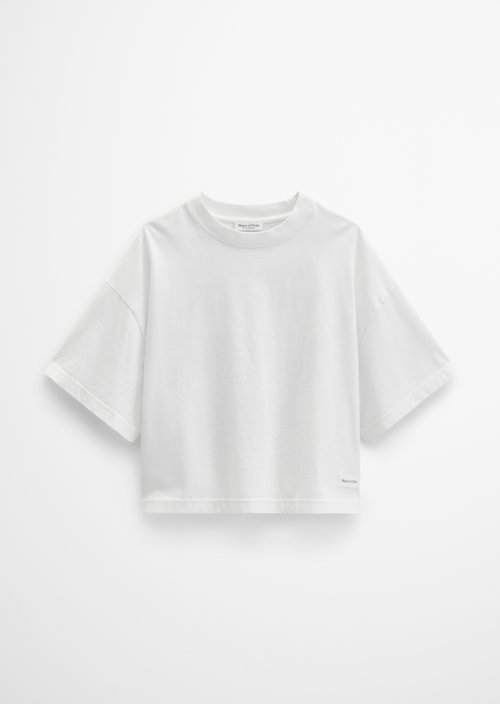 Print T-shirt loose — White
