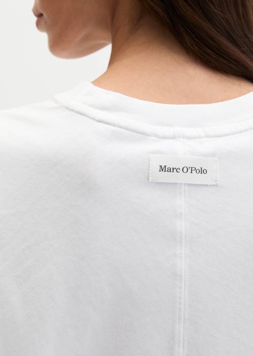 T-Shirt loose White in Detailansicht
