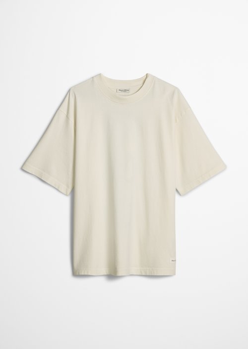 Print T-shirt loose — White Cotton
