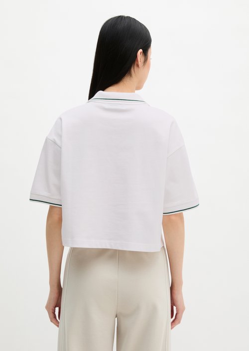 MOP Club '67 Football Shirt Shirt, Cropped — White