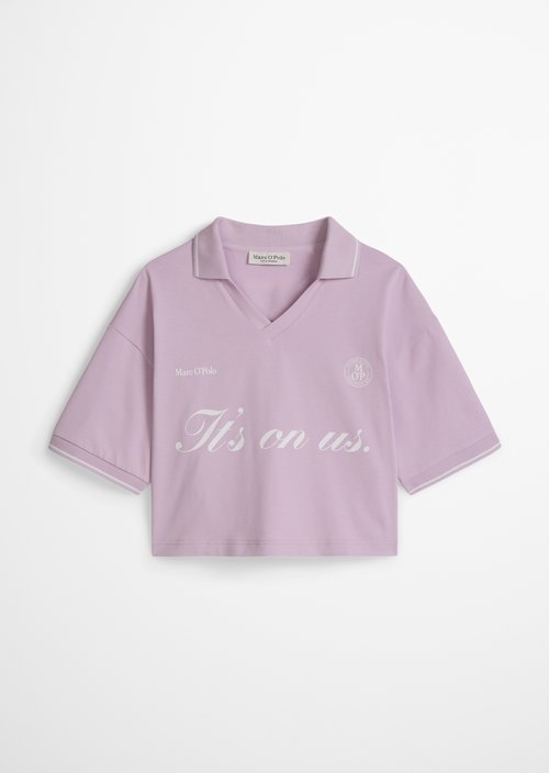 MOP Club '67 Football Shirt Shirt, Cropped — Vibrant Lilac