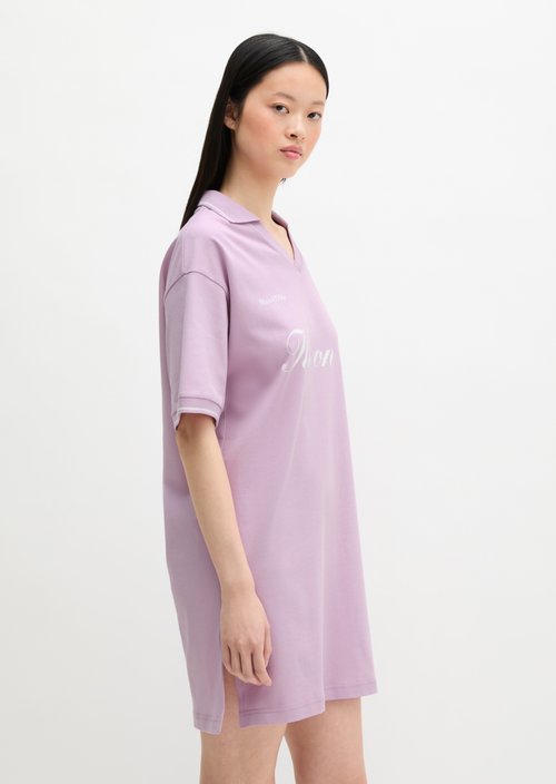 MOP Club '67 Football Shirt Dress — Vibrant Lilac