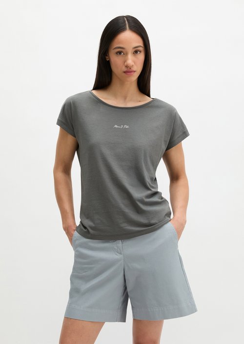 Print T-shirt loose — Oxide Grey