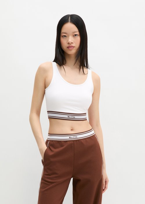 MOP Club '67 Bralette Athletics — White